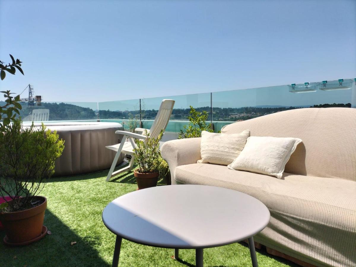 Preciosa Habitación Suite en Ático con Terraza Santiago de Compostela Exterior foto